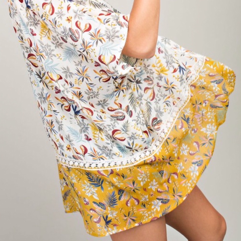 Kimono Floral Boho - Picture 4 of 5